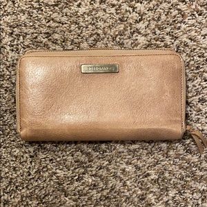 BOSS ORANGE Brown Long Leather Wallet